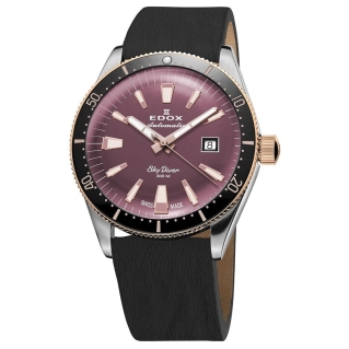 Edox 80131-357RNRC-VIO Skydiver - zegarek