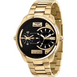 Sector R3253102026 Over-Size Dual-Time - zegarek