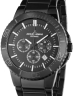 68786Jacques Lemans 1-2166B Colmar Ceramic Mens Chronograph 43mm 10ATM-
