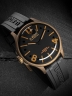 69009U-Boat 9549 Darkmoon Brown Vintage Mens Watch 40mm 5ATM-2