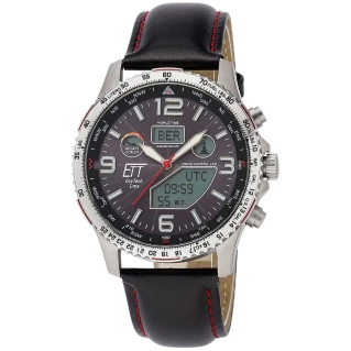 ETT EGT-11573-21L Mens Watch Solar Titan Radio-Controlled - zegarek