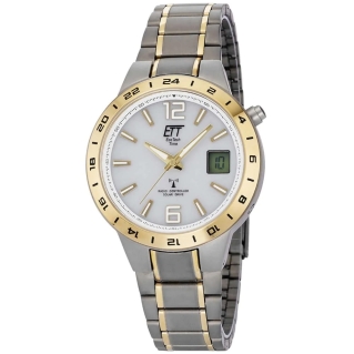 ETT EGT-11410-40M Titanium Radio Controlled Watch - zegarek