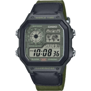 Zegarek CASIO Collection AE-1200WHUB-3AVEF - zegarek