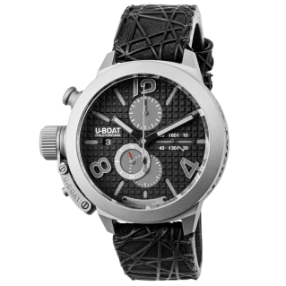 U-Boat 3004 Classico Titanium Black - zegarek