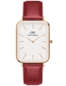 75265Daniel Wellington DW00100453 Damenuhr Quadro Pressed Suffolk 36mm 3ATM-