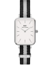75276Daniel Wellington DW00100676 Damenuhr Nako Yabuki x DW: Quadro Charcoal 26mm 3ATM-