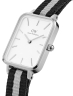 75276Daniel Wellington DW00100676 Damenuhr Nako Yabuki x DW: Quadro Charcoal 26mm 3ATM-1
