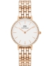 75279Daniel Wellington DW00100666 Damenuhr Petite Lumine Bezel 5-Link Melrose 28mm 3ATM-