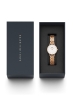 75279Daniel Wellington DW00100666 Damenuhr Petite Lumine Bezel 5-Link Melrose 28mm 3ATM-3
