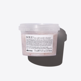 Davines Essential Haircare Solu Sea Salt Scrub Cleanser oczyszczająca pasta do skóry głowy 75 ml