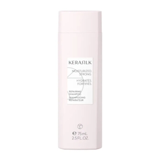 Kerasilk Essentials Repairing Shampoo Szampon Odbudowujący z Biomimetycznym Jedwabiem i Hyaloveilem 75 ml
