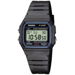 Zegarek CASIO F-91W-1YER – - zegarek