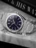 90306Paul Rich PR-46706 Mens Watch Moissanite Frosted Star Dust II Silver 43mm 5ATM-9
