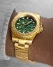 90333Paul Rich PR-46710 Mens Watch Crystal Bay Gold Coast Gold Green 40mm 5ATM-3