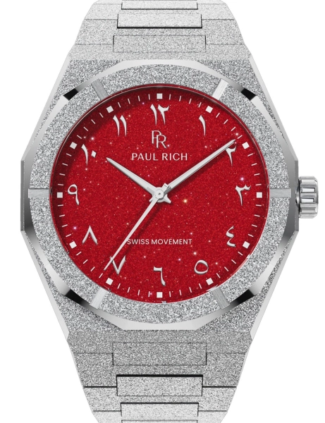 90390Paul Rich PR-45236 Mens Watch Frosted Star Dust II Pasha 43mm 5ATM-