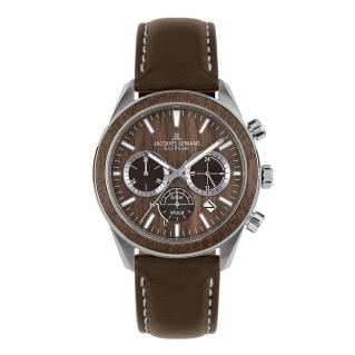 Jacques Lemans 1-2115B Eco Power Wood - zegarek