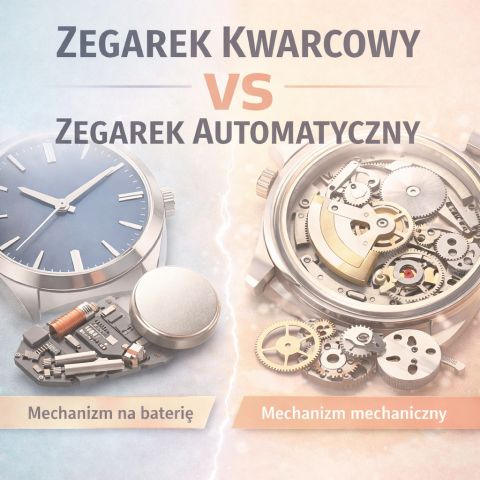Czym różni się zegarek kwarcowy od automatycznego?