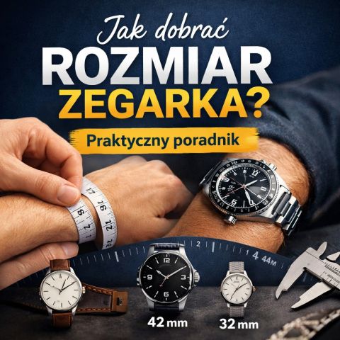 Jak dobrać rozmiar zegarka? Praktyczny poradnik przed zakupem
