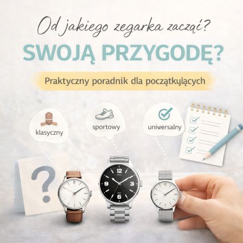 Od jakiego zegarka zacząć swoją przygodę? Praktyczny poradnik dla początkujących